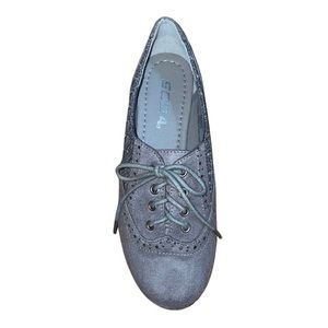 Soda Suede Silver Grey BeBop Shoes